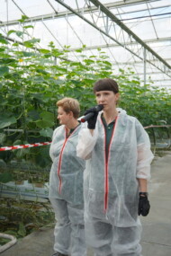 Firmę Koppert reprezentowały dr Sabina Łukaszewicz-Chrzan (z prawej) oraz Agnieszka Wojdyła