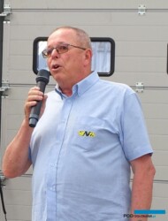 Tadeusz Kuszyk z przedsiębiorstwa Venta_Dzień Otwarty SyngentaFlowers_Łabiszyn-2022_fotA-Cecot