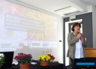 Prof. dr hab. Bożena Pawłowska z UR w Krakowie - przewodnicząca Komitetu Naukowego konferencji „Najnowsze osiągnięcia w uprawie oraz hodowli chryzantem i innych roślin ozdobnych”_fot. A-Cecot