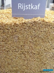 Łuski ryżowe - ceniony komponent podłoży uprawowych_produkt firmy Lensli Substrates_GrootGroenPlus 2022_fot. A. Cecot