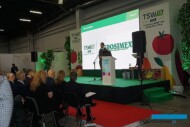 Podczas uroczystości otwarcia TSW Krzysztof Barański reprezentował firmę Agrosimex, patrona targów