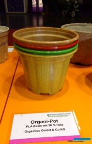 Doniczki Organi Pot wyprodukowane z PLA_fot. A. Cecot