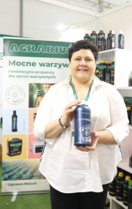 Dr inż. Anna Magdalena Ambroszczyk z firmy Agrarius rekomendowała innowacyjny preparat Powercop, fot. P. Bucki