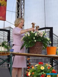 A. Krzymińska-Bródka_pokaz florystyczny_MiedzynarodoweTargiTulipanow-2023_Chrzypsko Wielkie (fot. A. Cecot