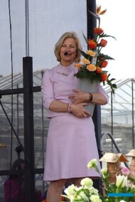 A. Krzymińska-Bródka_pokaz florystyczny_MiedzynarodoweTargiTulipanow-2023_Chrzypsko Wielkie (fot. A. Cecot