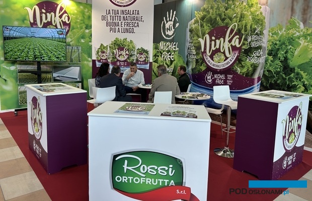 Na wielu włoskich stoiskach promowano warzywa wolne od niklu (Nichel Free), fot. D. Łanabowska-Bury