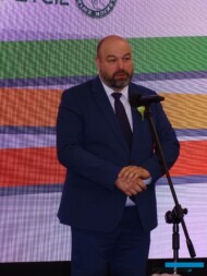 Prof. dr hab. Michał Zasada - rektor SGGW_Zieleń to Życie 2023_otwarcie targów_fot. A-Cecot