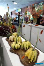 Kompozycja z pokazu mistrzyni florystyki Izy Tkaczyk_Zieleń to Życie 2023_fot. A-Cecot