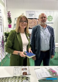 Reprezentacja przedsiębiorstwa Kokos (z prawej właściciel - Ryszard Zuckerman_Myplant-and-Garden2024_fot. A. Cecot