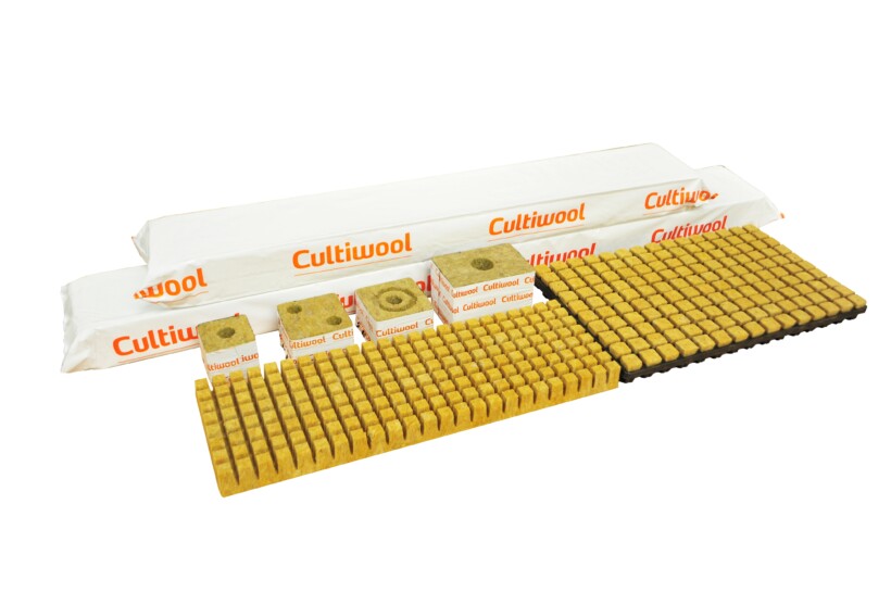 Podłoża uprawowe z wełny kamiennej Cultiwool