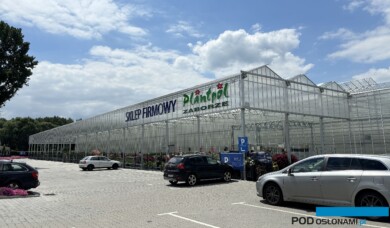 Sklep firmowy firmy Plantpol Zaborze (fot. A. Cecot)