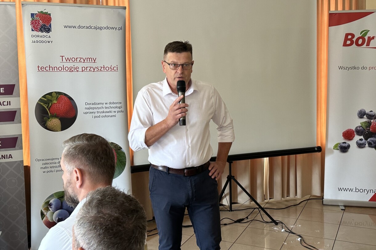 Dr hab. Zbigniew Jarosz (Doradca Jagodowy) ; (fot. DŁB)