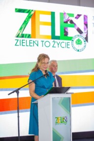 Zieleń to Życie_otwarcie_Joanna Filipczak (dyrektor targów) i Andrzej Kujawa (prezes ZSzP)_fot. APZ