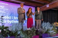 ZywyKatalog 2024_Otwarcie wydarzenia i części seminaryjnej: Karol Pawlak, Agnieszka Pawlak-Anhalt, Tomasz Michalik_fot. Vitroflora