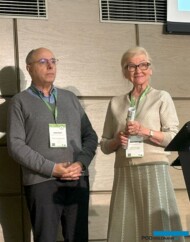 Dr Sergio Ochatt i prof. Elżbieta Zenkteler_16. Ogólnopolska Konferencja Kultur In Vitro i Biotechnologii Roślin_Krakow_fot. A-Cecot