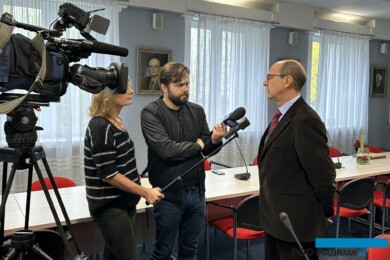 Konferencja prasowa projektu SPIN-FERT (fot. DŁB)