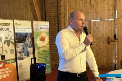 Jan Bruszewski z Timac Agro Polska omówił program nawożenia pomidora szklarniowego z wykorzystaniem rozwiązań firmy (fot. DŁB)