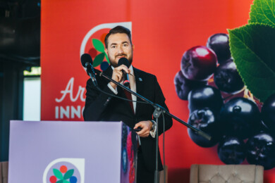 Paweł Eggert z firmy Aronia Eggert (fot. mat. prasowe)