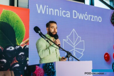 Wiktor Gowin z Winnicy Dwórzno (fot. mat. prasowe)