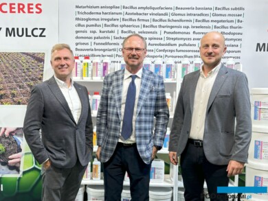Tomasz Szuławy, Maciej Juchacz i Michał Stuchlik z firmy Ceres International Sp. z o.o_Gardenia 2024_fot. A-Cecot