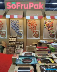 Szeroką gamę opakowań na owoce jagodowe zaprezentowała firma SoFruPak (fot. AW)