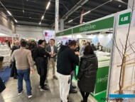 Stoisko firmy Haygrove - producenta tuneli foliowych cieszyło się dużym zainteresowaniem zwiedzających (fot. DŁB)