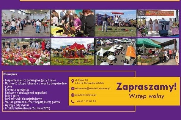 Miedzynarodowe Targi Tulipanow 2025