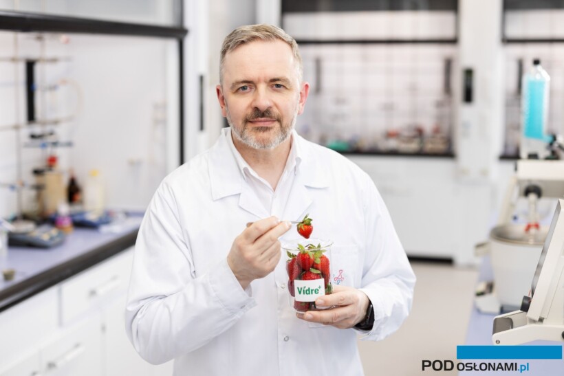 Technologia Vidre+TM, wykorzystująca 1-MCP, została opracowana w toruńskim laboratorium przez zespół dra Andrzeja Wolana (fot. Fresh Inset)