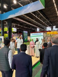 Stoisko firmy Grodan w czasie targów GreenTech (fot. Grodan)