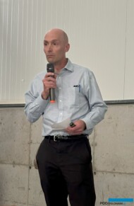 Scott Roskuszka (PanAmerican Seed) przedstawił bieżące informacje na temat amerykańskich ceł dotyczące sektora roślin ozdobnych_Plantpol Zaborze_Fleuroselect Convention Krakow 2025_fot. A-Cecot
