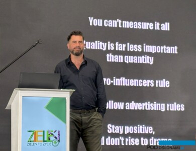Michael Perry_Seminarium „Wiedza dla Handlu i Producentów”_prelekcja "jak skutecznie prowadzić zielony marketing w sieci"_Zieleń To Życie 2025_fot. A-Cecot