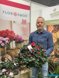 Christoph Stevens z belgijskiej firmy FlorAmor, której główną specjalnością są doniczkowe azalie_Zieleń to Życie 2025_fot. A. Cecot