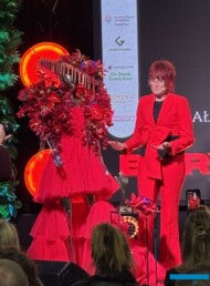 Małgorzata Szwagiel - Florysta Roku 2020_pokaz w wykonaniu Florystów Roku SFP pt. „Barwny manifest_Gardenia 2025_fot. A-Cecot