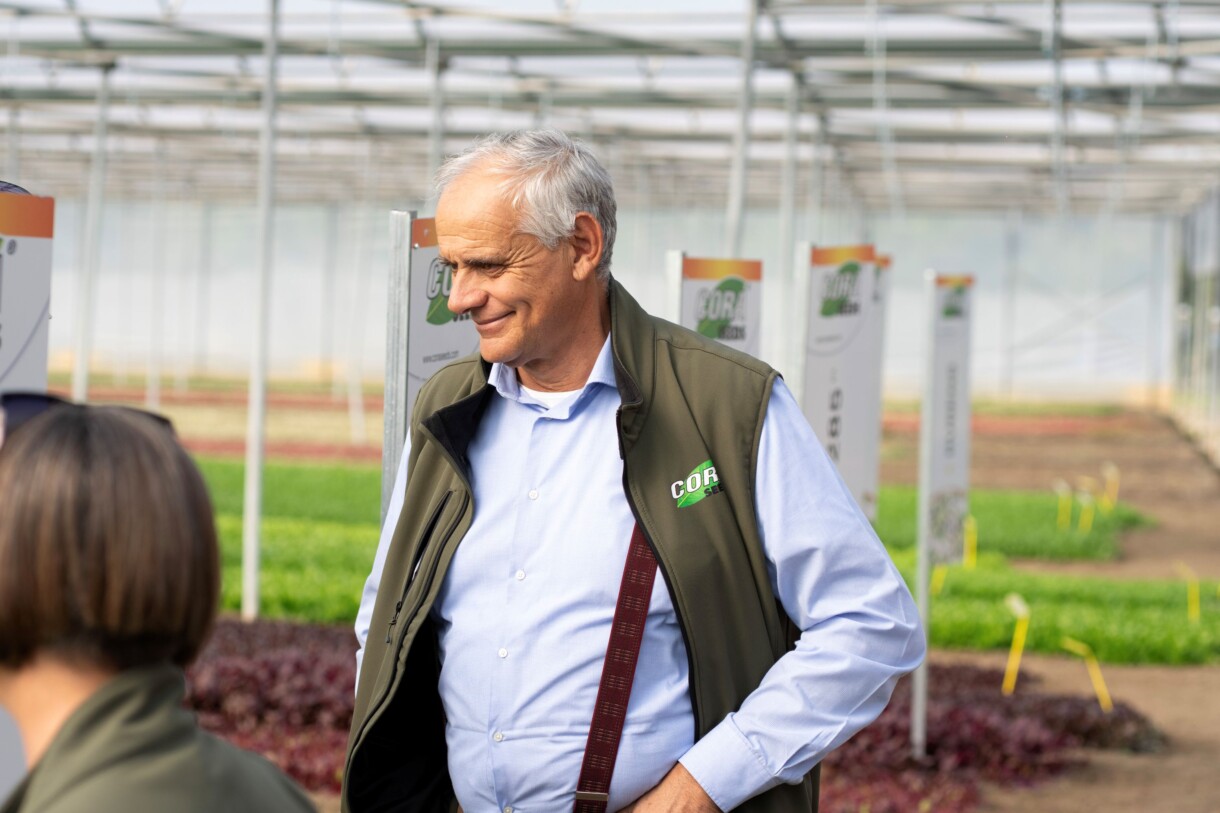 Założyciel i dyrektor generalny firmy nasiennej Cora Seeds - Maurizio Bacchi (fot. Cora Seeds)