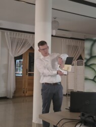 Działanie systemu FRAVEye omówił Grzegorz Surman, fot. PB