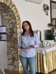 O działaniach marketingowych, współpracy z blogerami i kampanii reklamowej mówiła menadżer ds sprzedaży, Justyna Sawuła, fot. PB