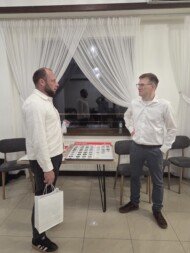 Znany producent ogóków, Tomasz Malik i Grzegorz Surman, fot. PB