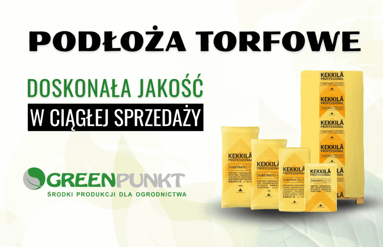 GreenPunkt baner Podłoża torfowe