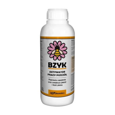 Bzyk - aktywator pracy pszczół, atraktant zawierający olejki eteryczne