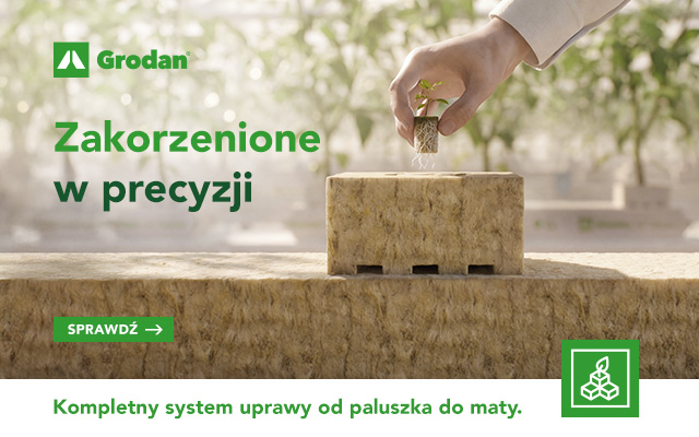 Grodan; maty uprawowe; wełna skalna; podłoża bezglebowe;