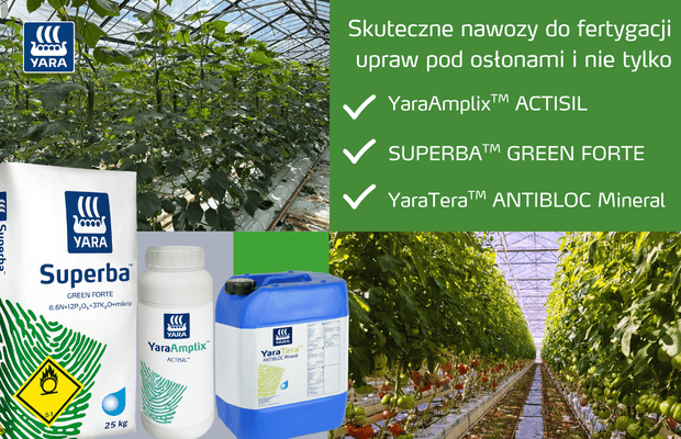 Yara, nawozy do fertygacji