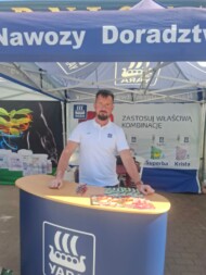 Michał Wojcieszek z firmy Yara Poland (fot. S. Ś-Z)
