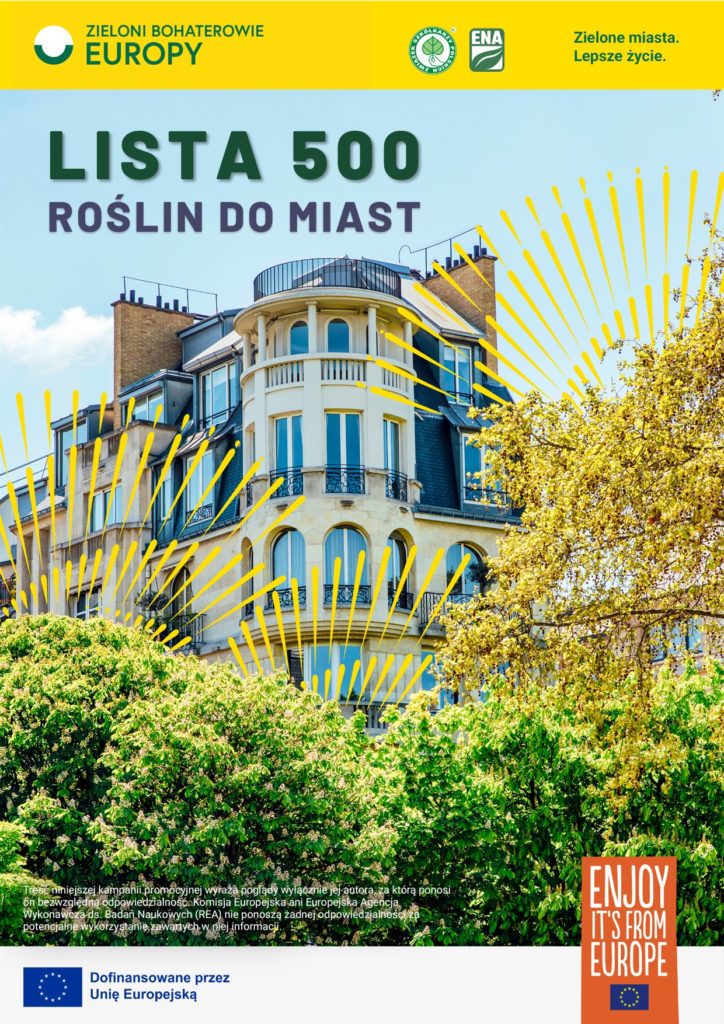 Lista 500 roślin do miast