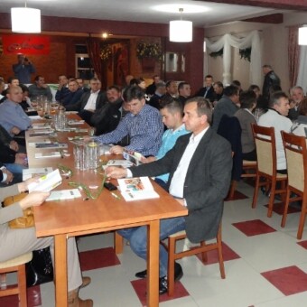 ... podczas wykładów w Laskowej