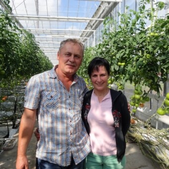 Ludmiła i Zbigniew Górczyńscy – właściciele kolejnego z odwiedzonych gospodarstw