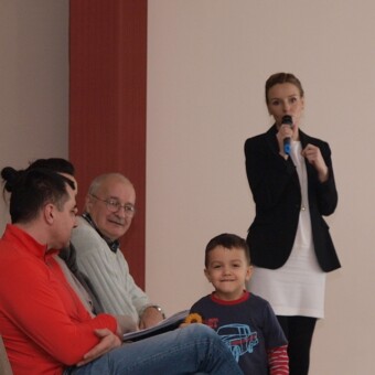 W wykładach uczestniczyli także przedstawiciele najmłodszego pokolenia ogrodników