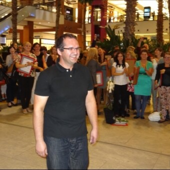 Rafał Gorzolka, którego prace egzaminacyjne zostały ocenione najwyżej, fot. 1-5 A.Cecot