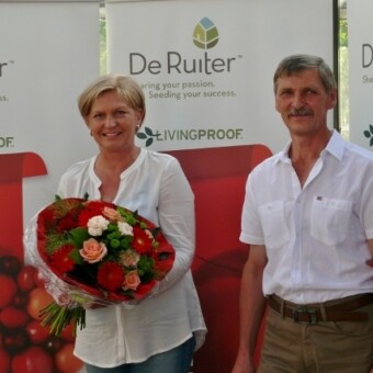 Gospodarze spotkania - Jolanta i Bogdan Mazurek