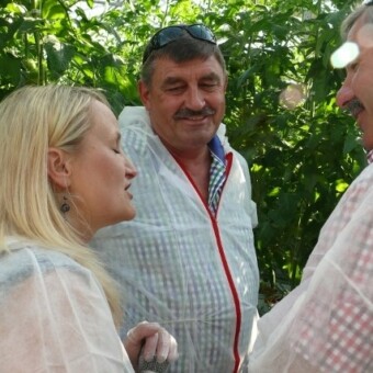 Katarzyna Kaczmarek, Zdzisław Dziubek i Krzysztof Chenczke