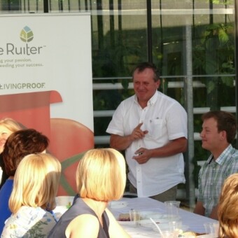 Firmę Lidia reprezentował Mirosław Gimla, właściciel, z synem Krzysztofem